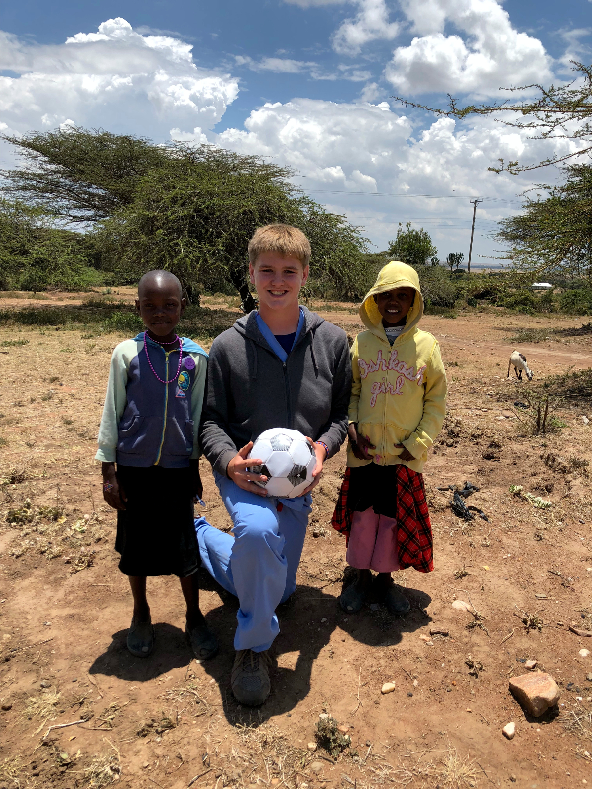 brad soccer with kids