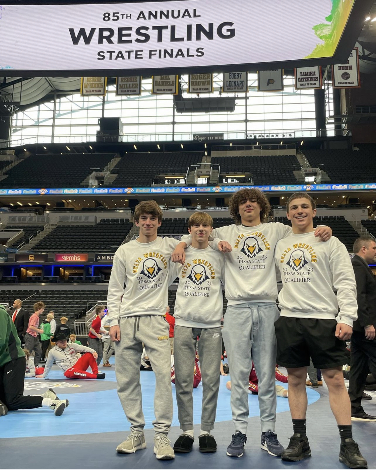 Wrestlers at state