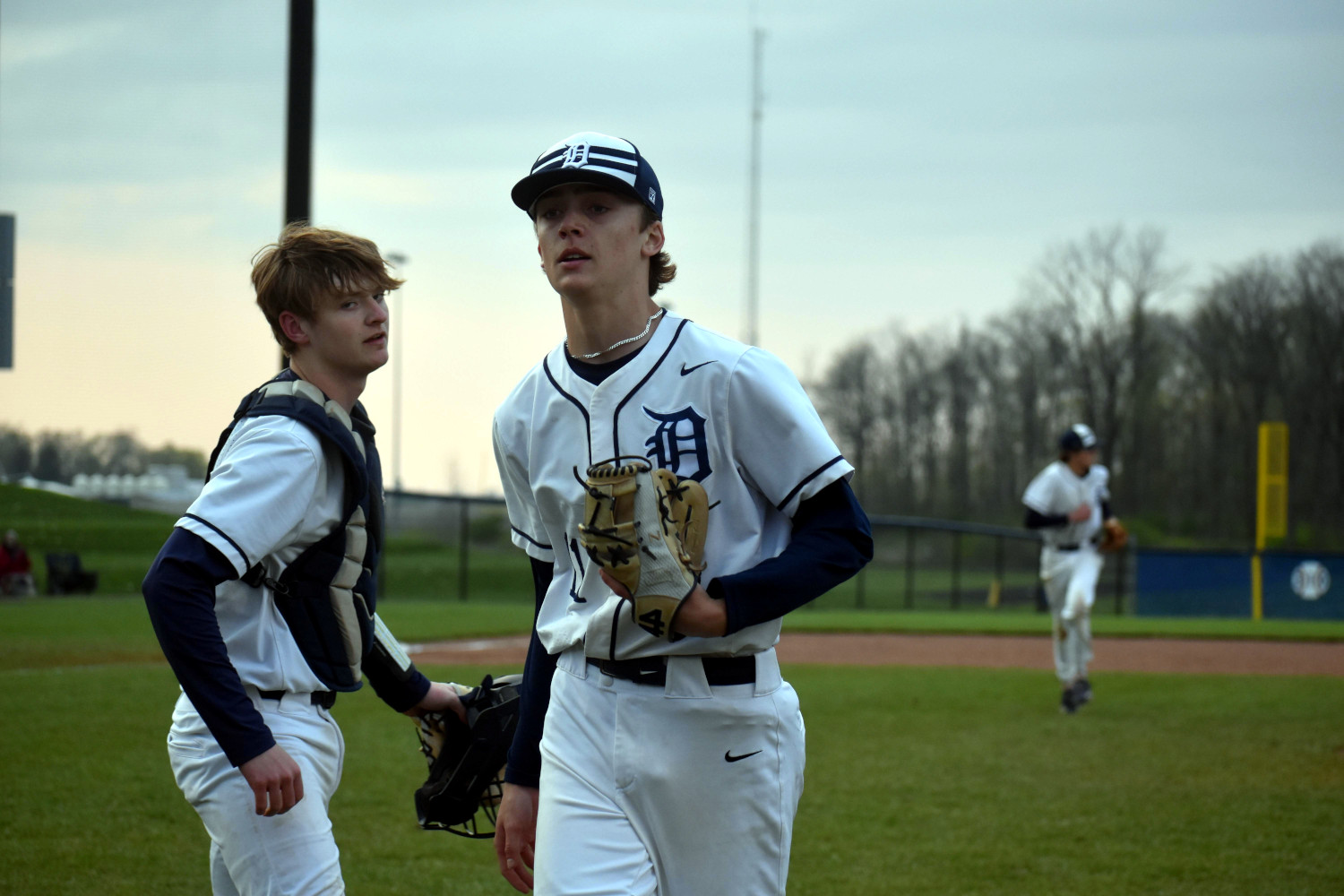 Running off the field