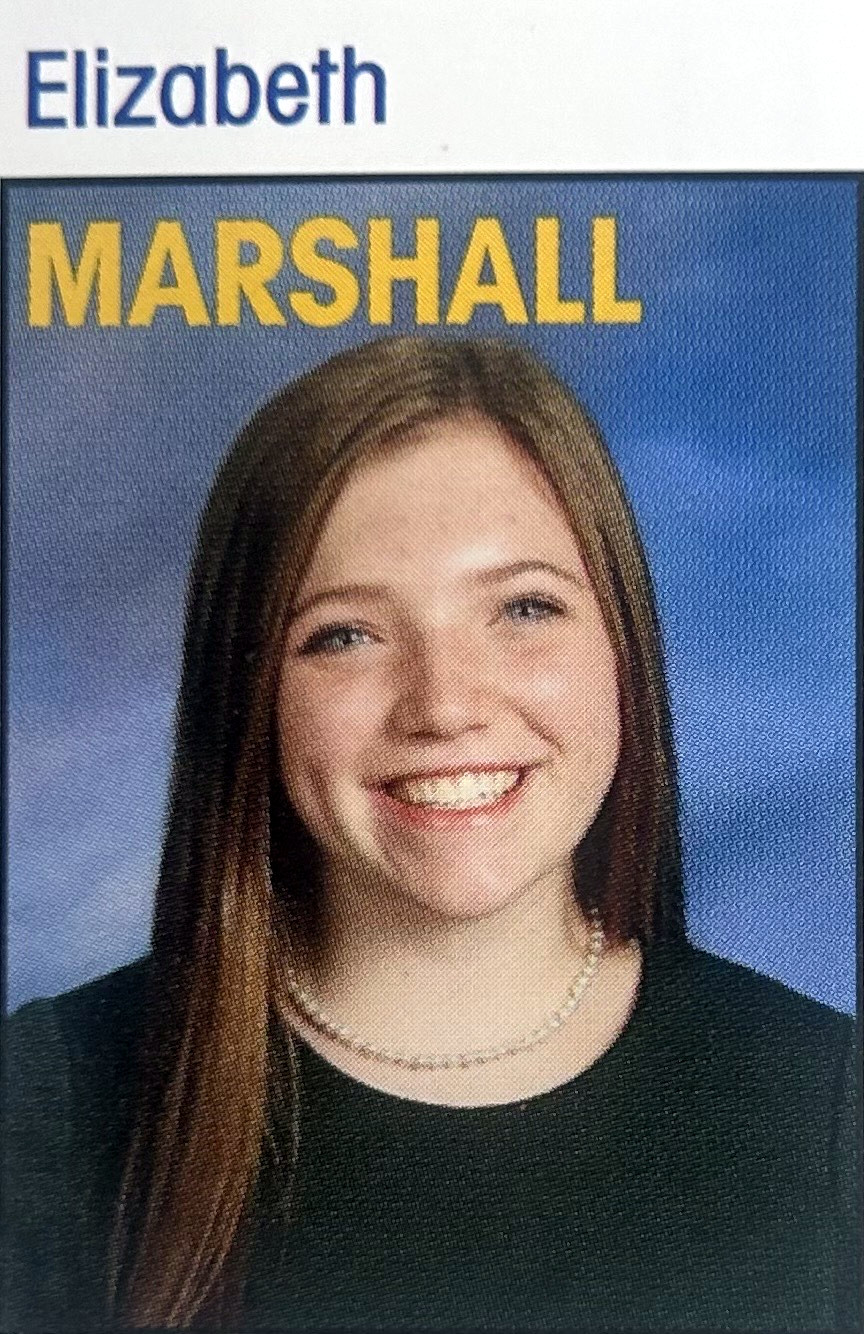 Marshall in high school